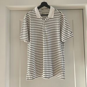 Nike Golf Classic Black and White Polo Shirt